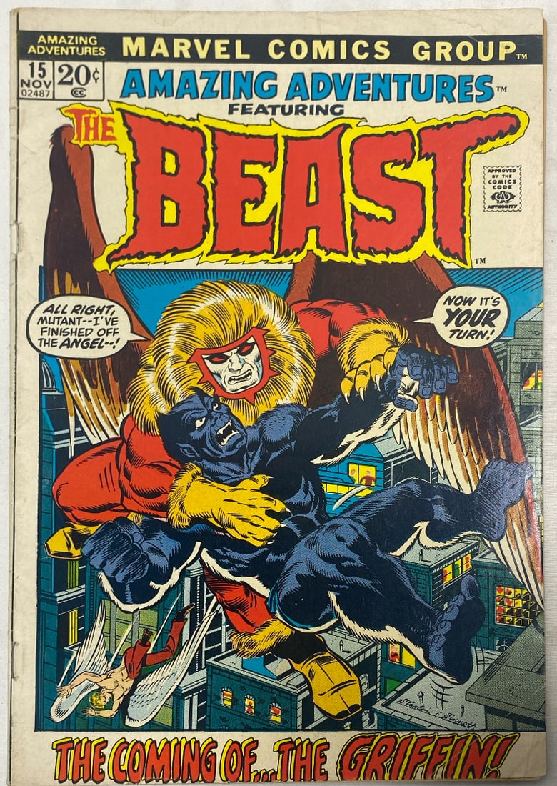 Amazing Adventures 15 Marvel Beast Comic Book (1 of 8)