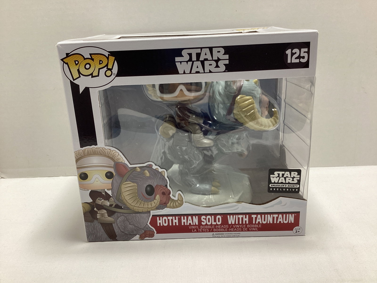 Hoth Han Solo with Tauntaun Star Wars Smugglers Bounty Funko Pop: .