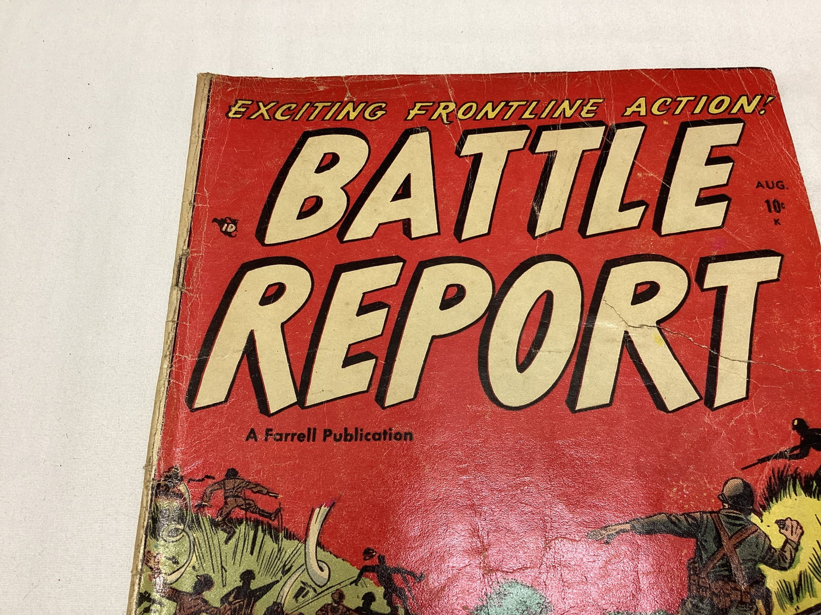 Battle Report 1 Farrell Comic Book - 2
