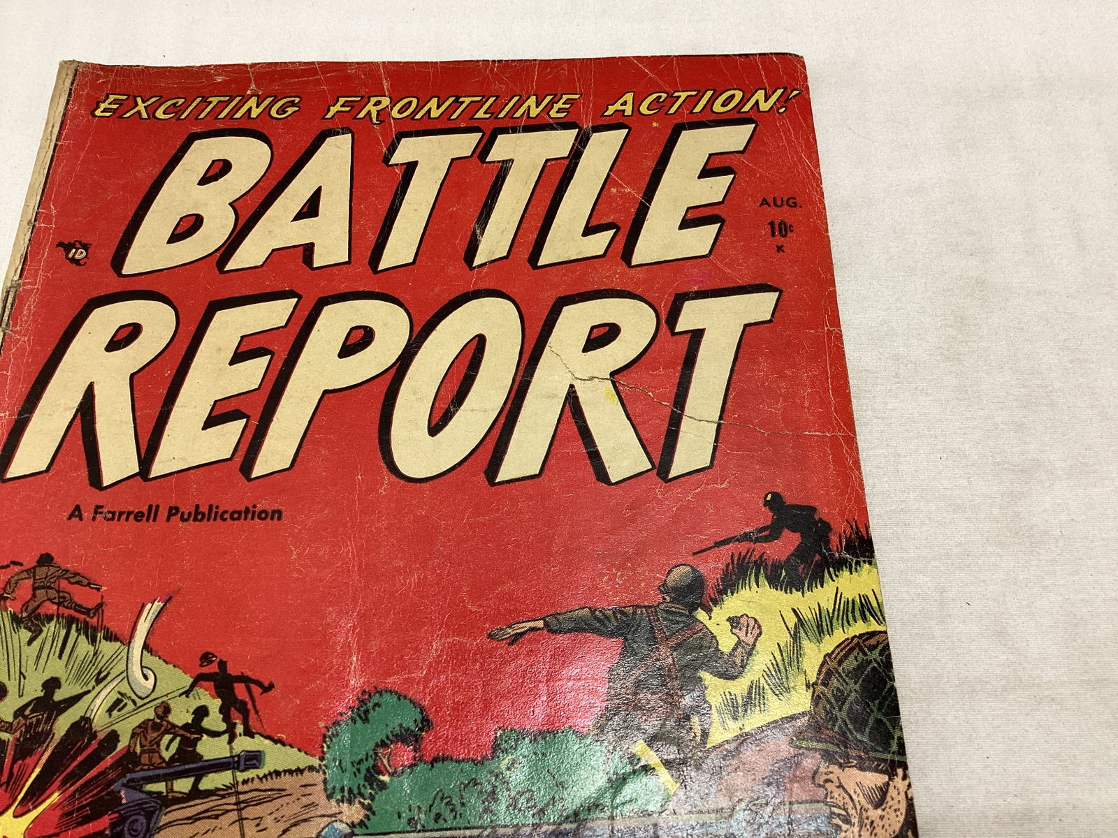 Battle Report 1 Farrell Comic Book - 3