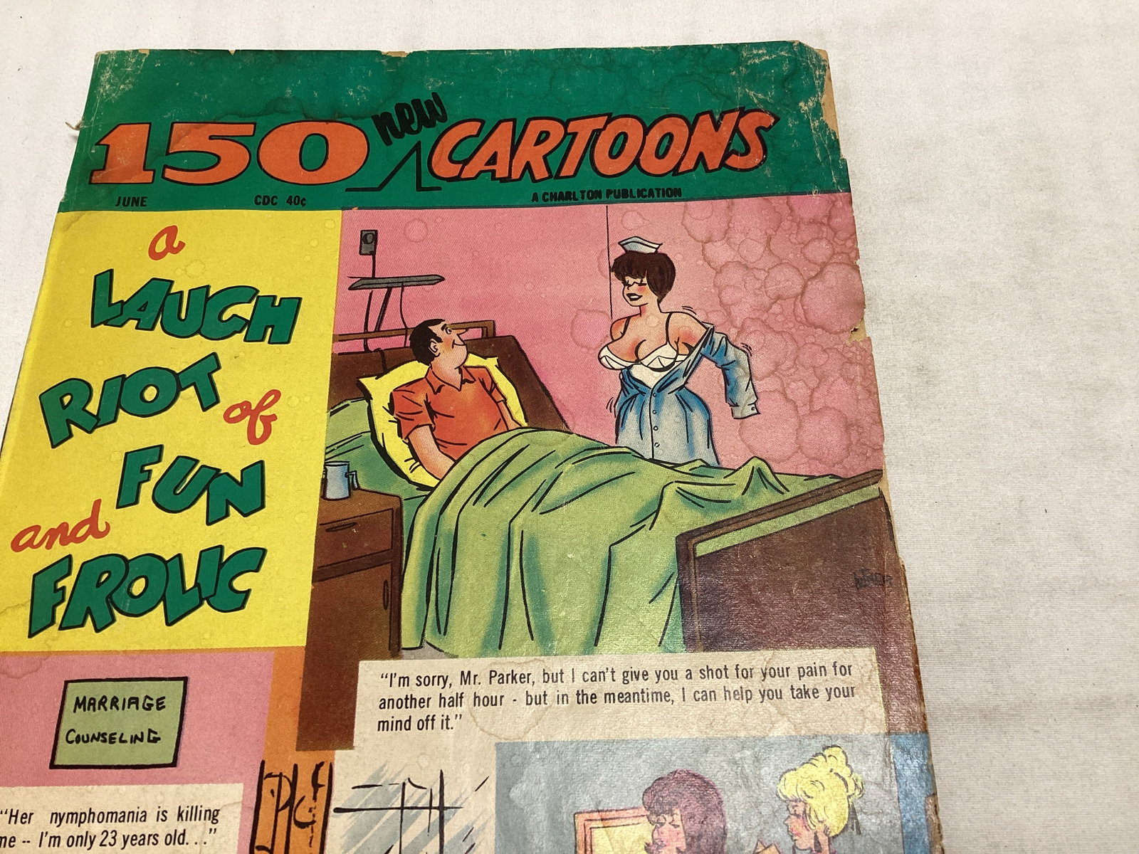 150 New Cartoons 46 Charlton Comic Book - 3