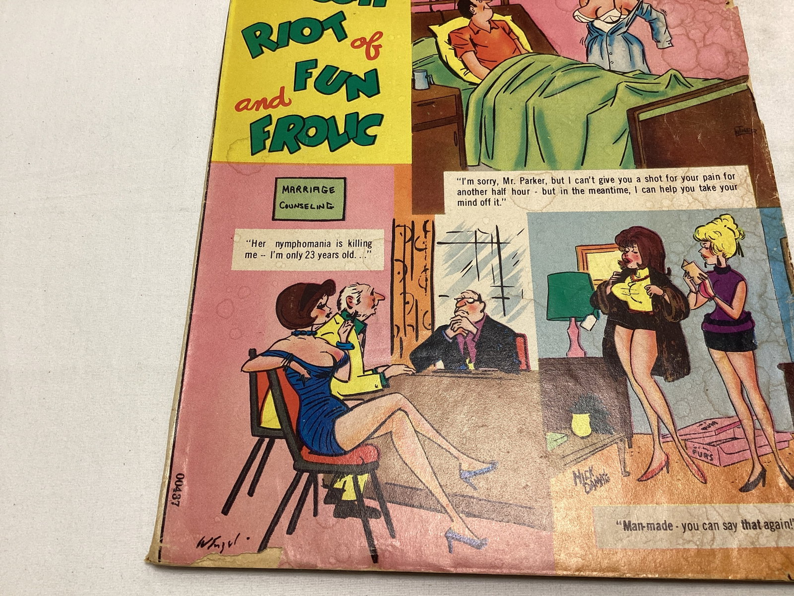 150 New Cartoons 46 Charlton Comic Book - 4