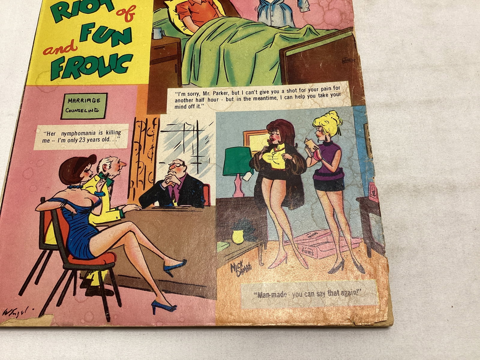 150 New Cartoons 46 Charlton Comic Book - 5