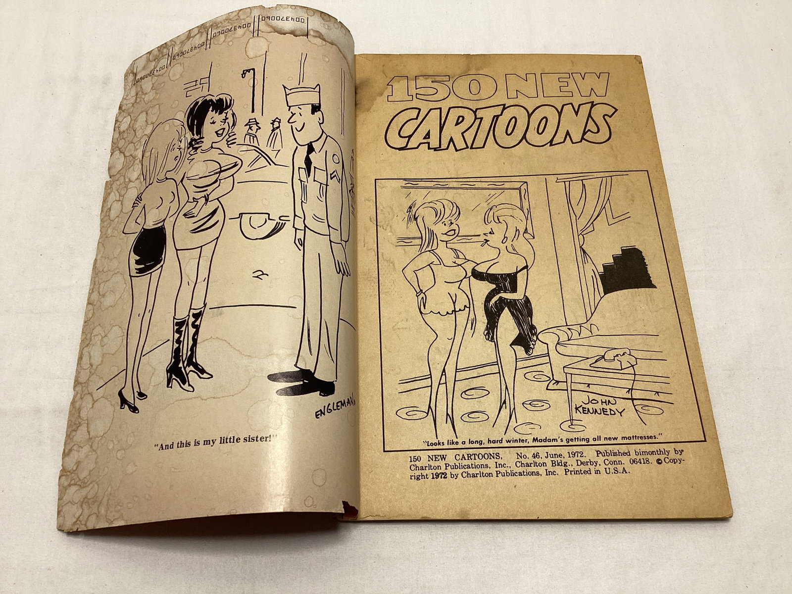 150 New Cartoons 46 Charlton Comic Book - 6