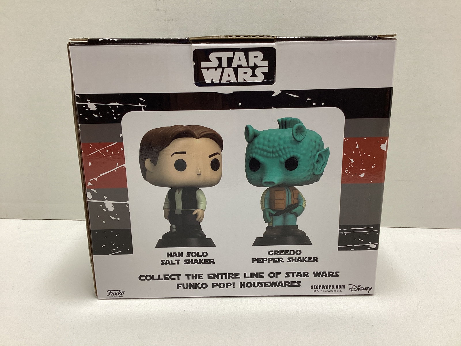 Han Solo and Greedo Star Wars Smugglers Bounty Funko Pop Salt and Pepper Shakers - 2