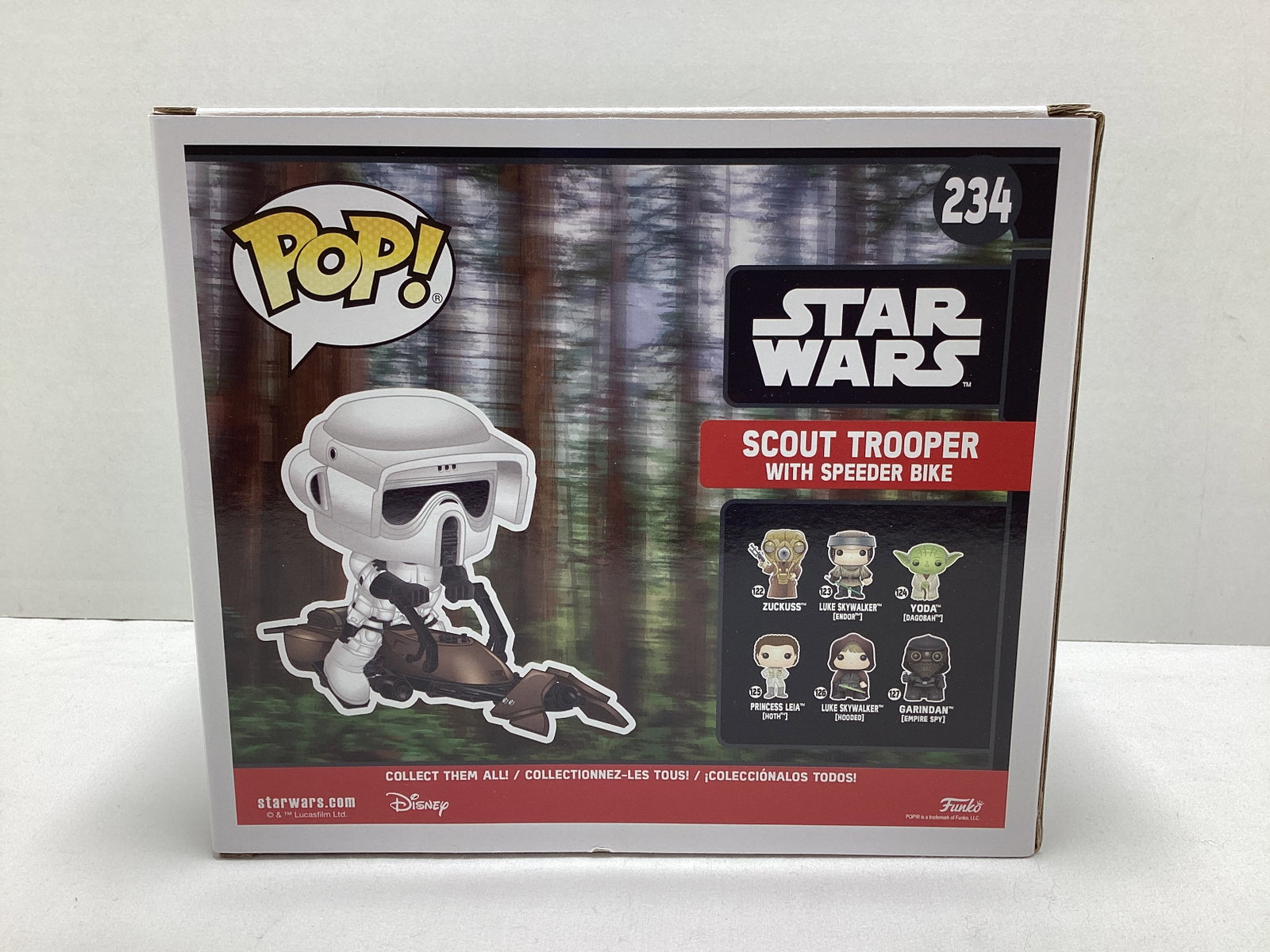 Scout Trooper on Speeder Bike Star Wars Smugglers Bounty Funko Pop - 3