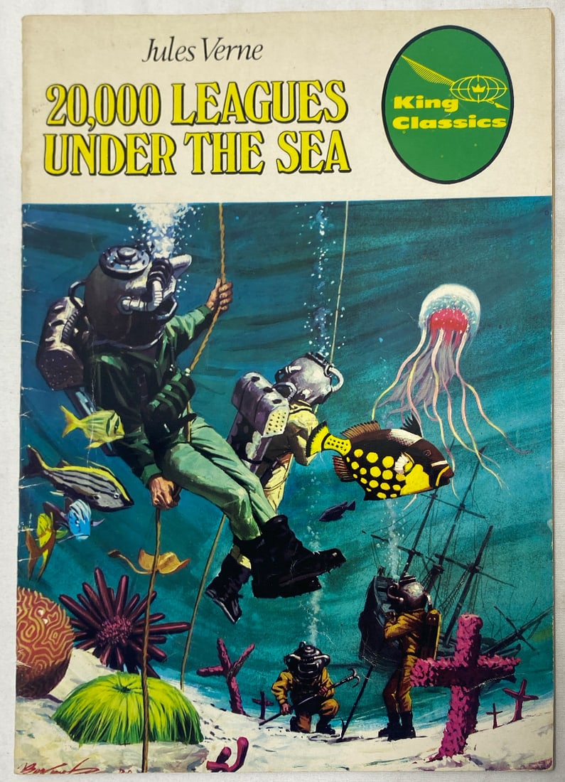 20,000 Leagues Under the Sea King Classics Comic Book: 1979, Please Preview and see all photos for condition