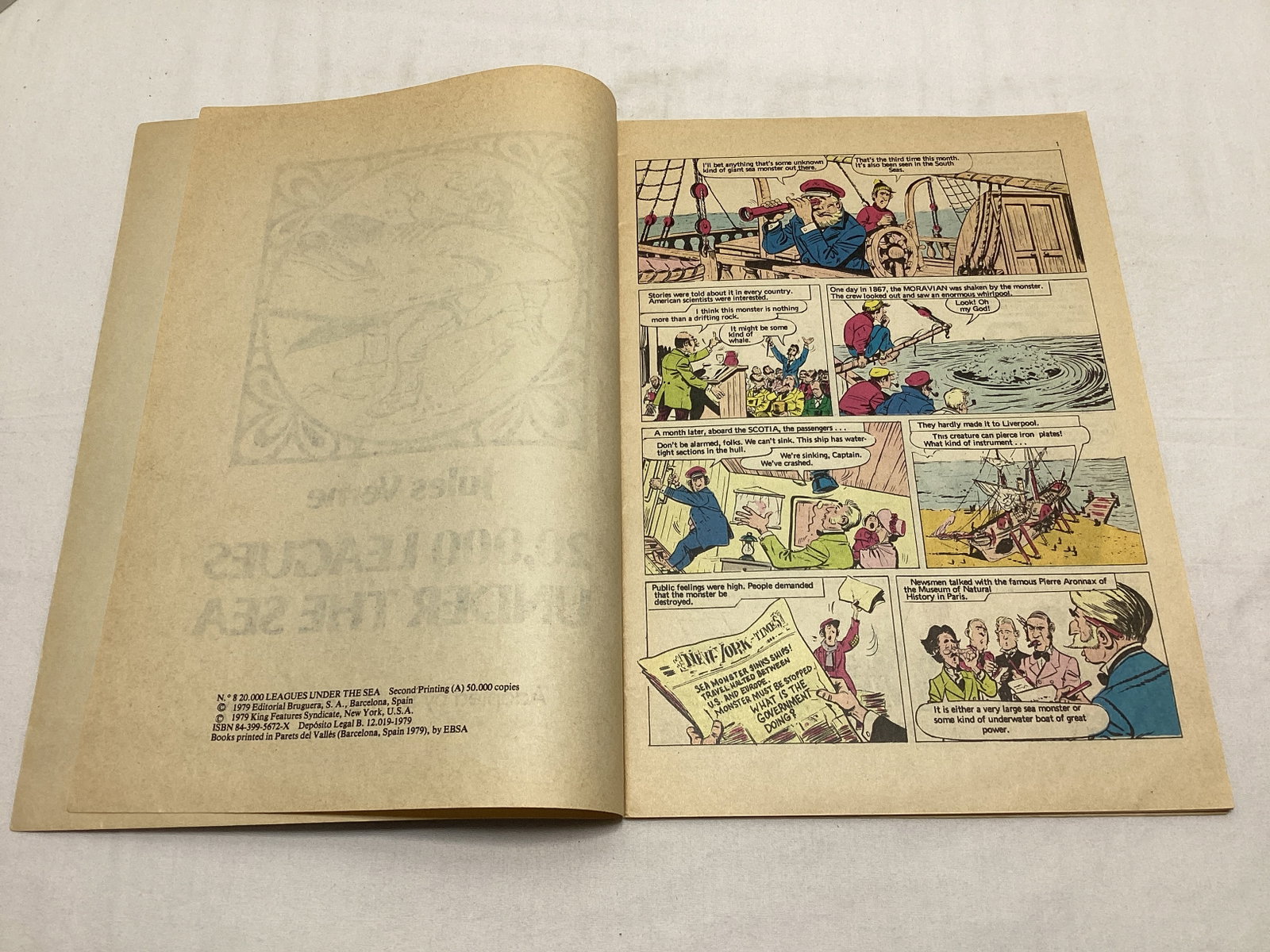 20,000 Leagues Under the Sea King Classics Comic Book - 7