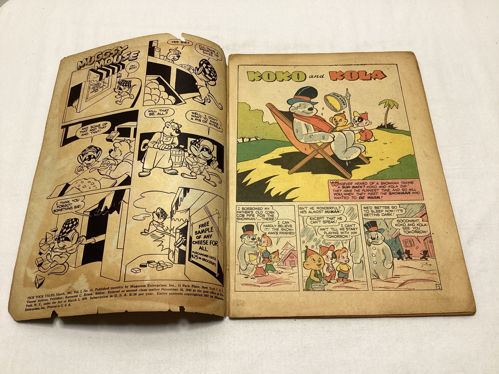 Tick Tock Tales 15 Comic Book - 6