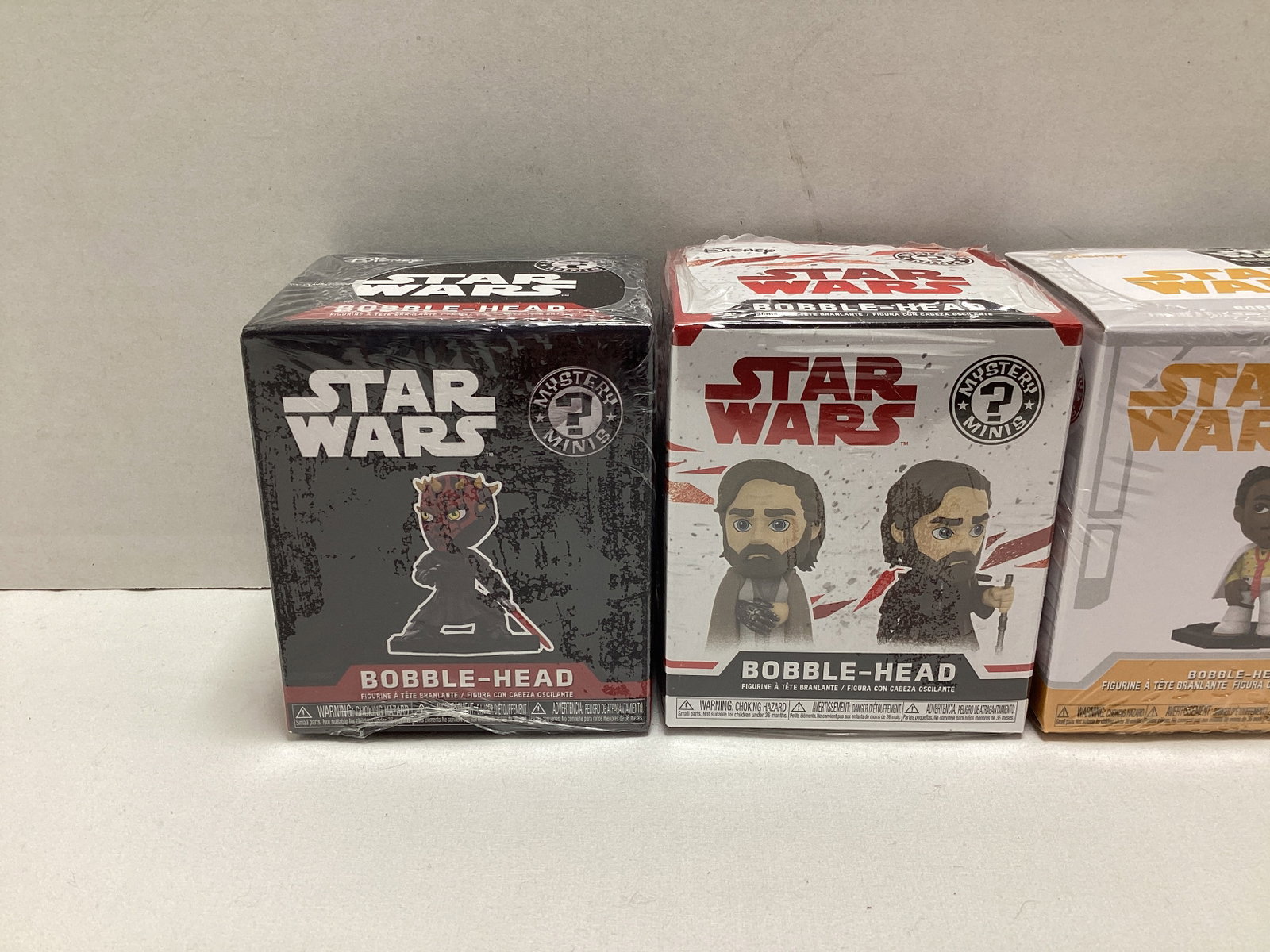 Three Star Wars Smugglers Bounty Funko Mystery Minis - 2