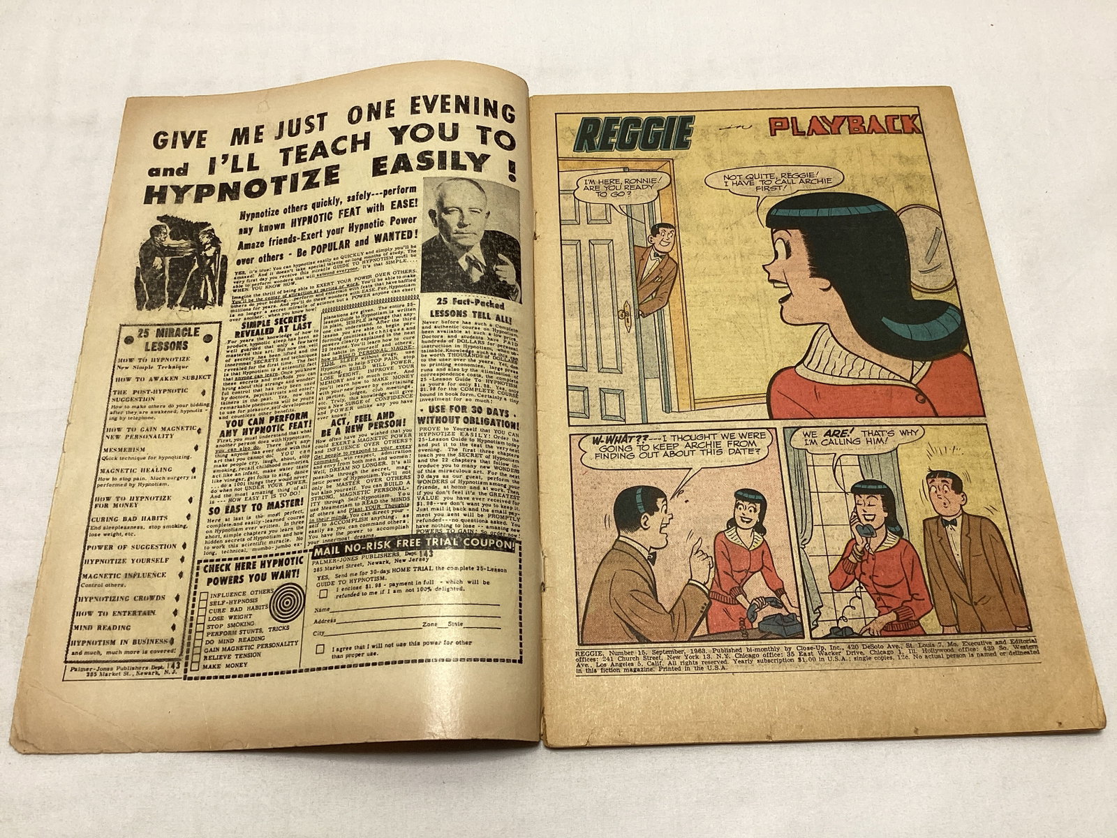 Archie's Rival Reggie 15 Comic Book - 6