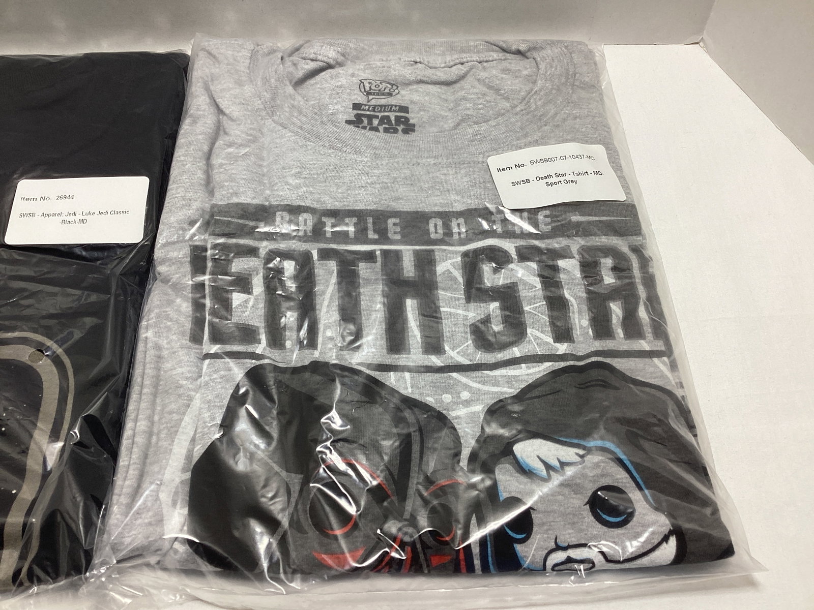 Two Medium Star Wars Smugglers Bounty Funko Pop T-Shirts - 3