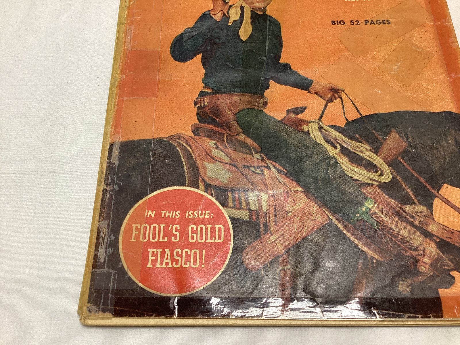 Rocky Lane Western 11 Fawcett Comic Book - 4