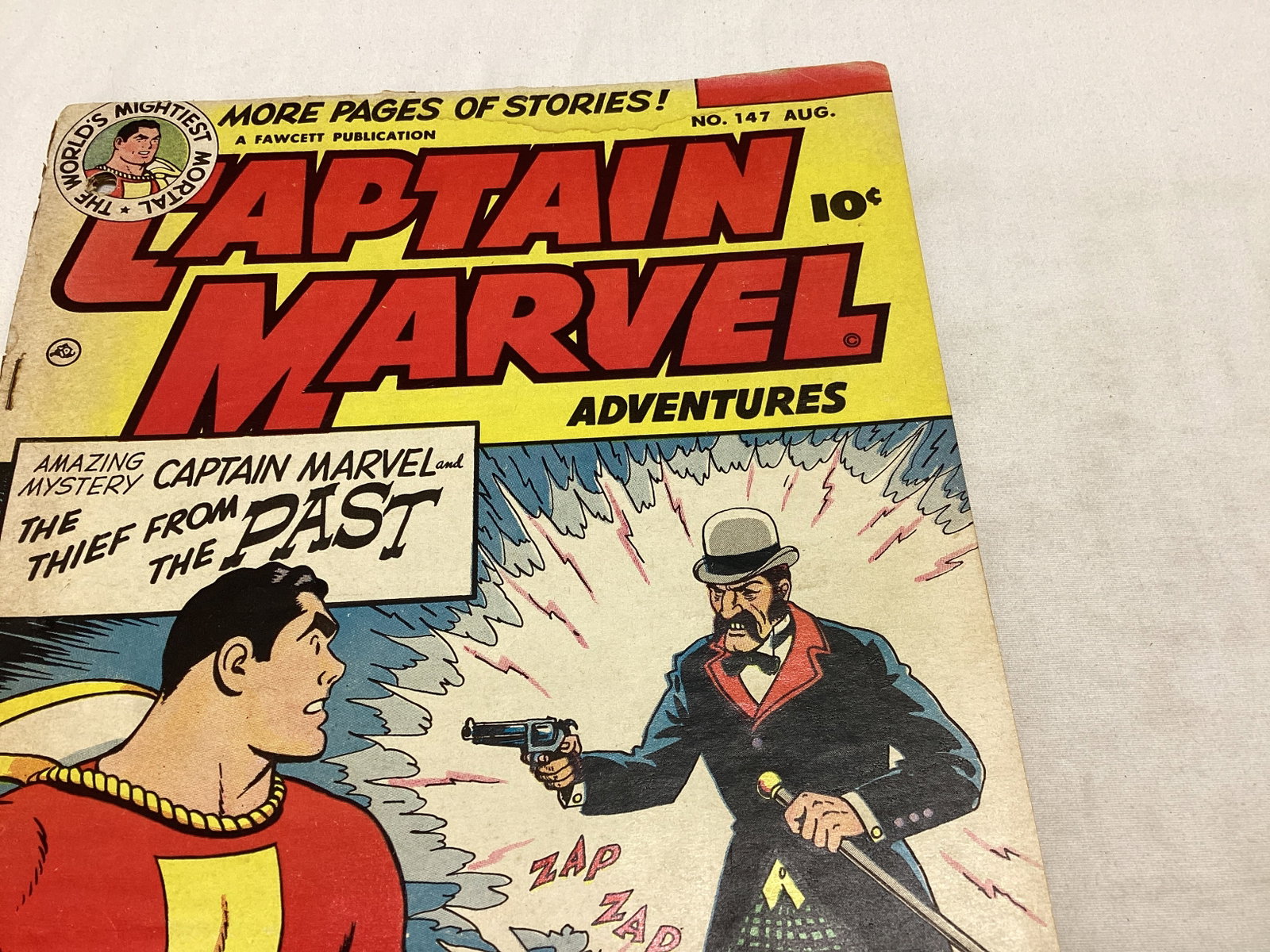 Captain Marvel Adventures 147 Fawcett Comic Book - 3