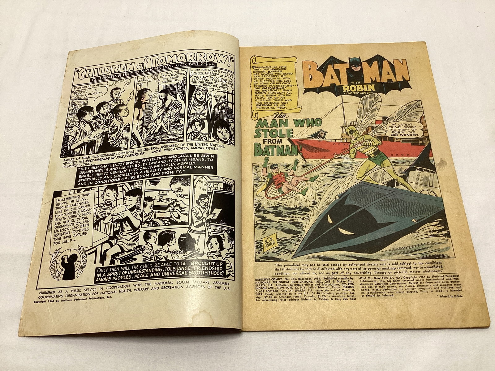 Detective Comics 334 DC Batman Comic Book - 6