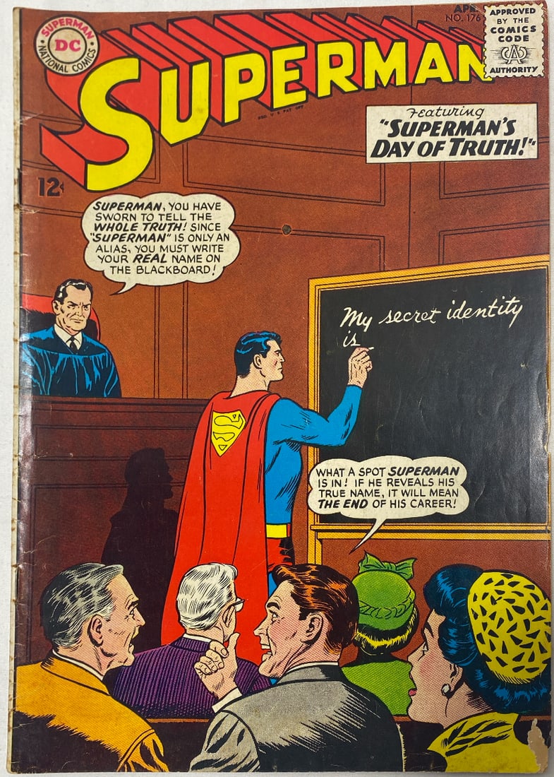 Superman 176 DC Comic Book (1 of 8)