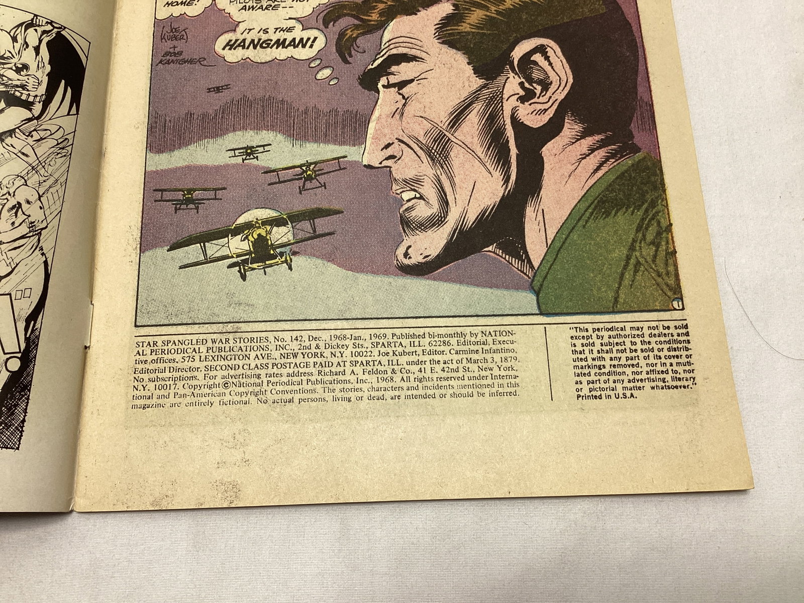 Star Spangled War Stories 142 DC Comic Book - 7