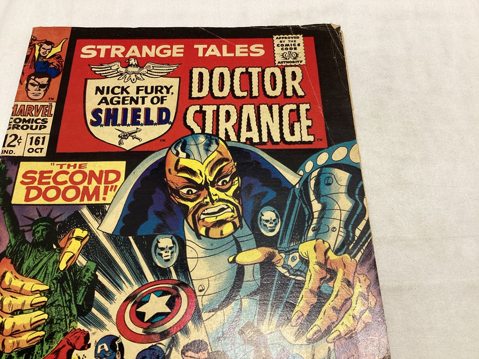Strange Tales 161 Marvel Comic Book - 3