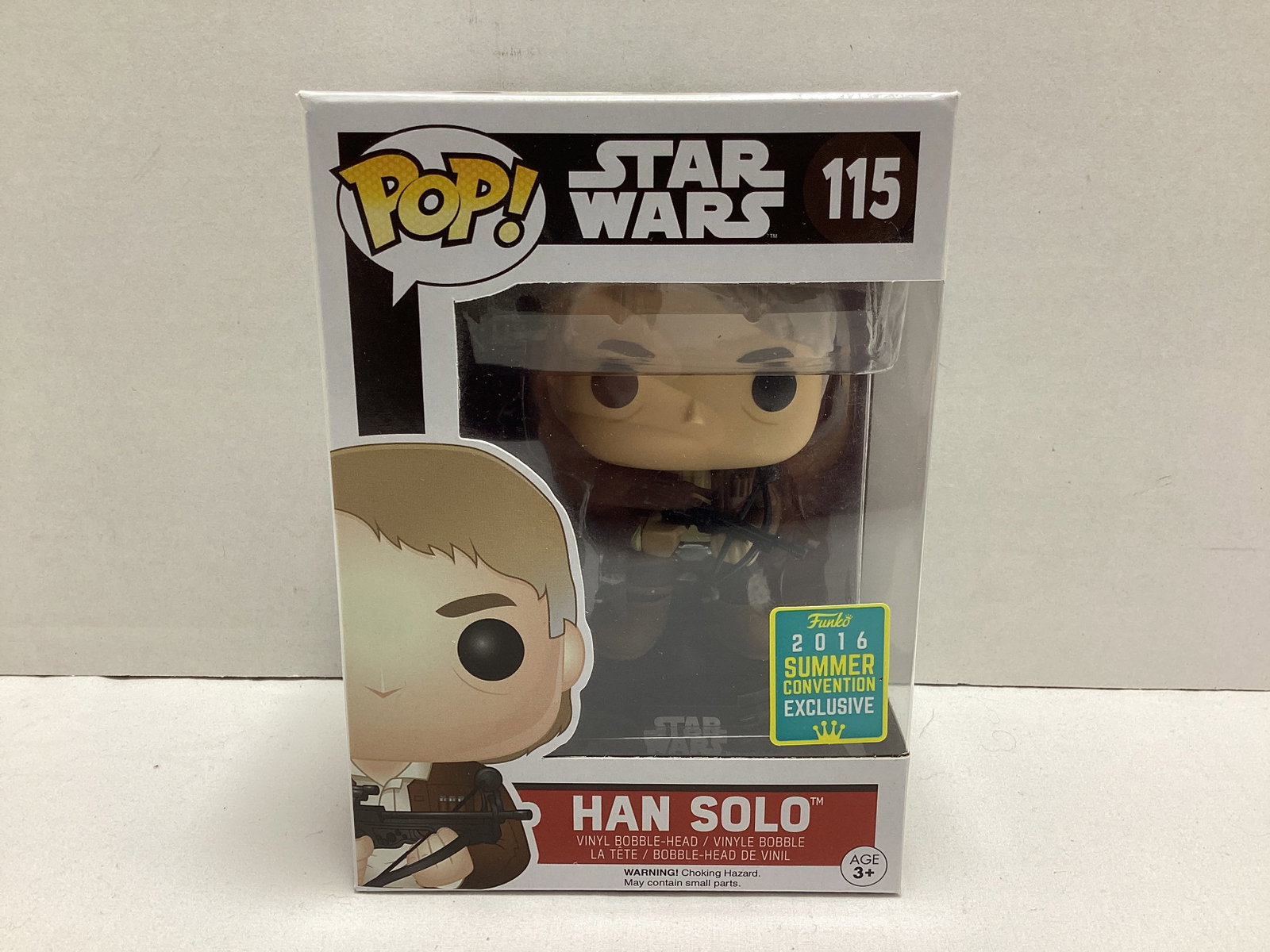 Han Solo 2016 Summer Exclusive Star Wars Funko Pop: .