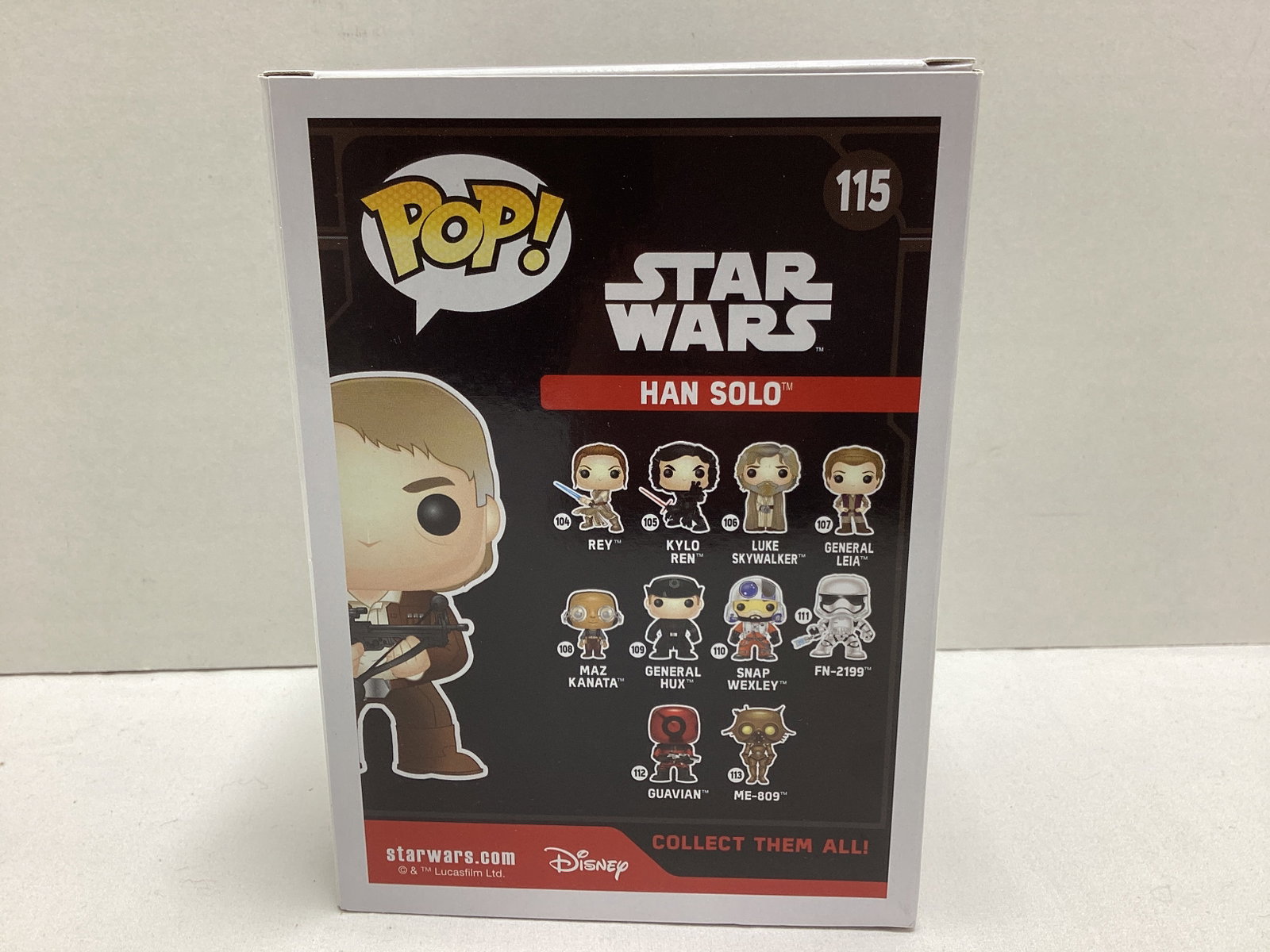 Han Solo 2016 Summer Exclusive Star Wars Funko Pop - 3