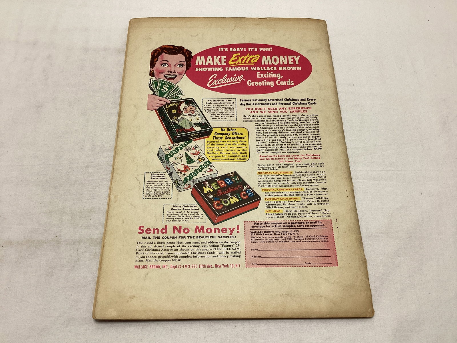 Three Dimension Comics 1 Mighty Mouse Comic Book - 8
