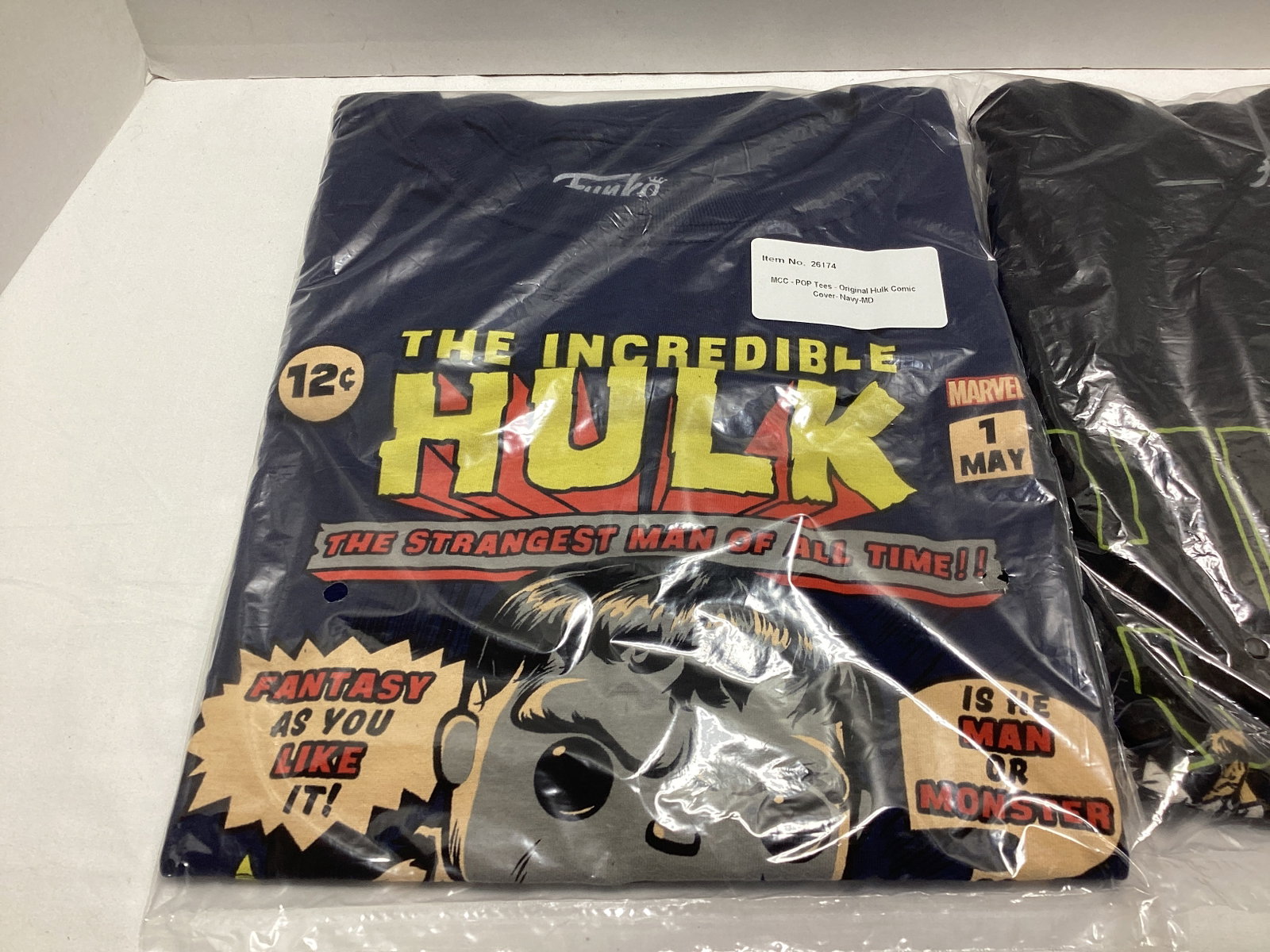 Two Medium Funko Marvel Collector Corps Incredible Hulk T-Shirts - 2