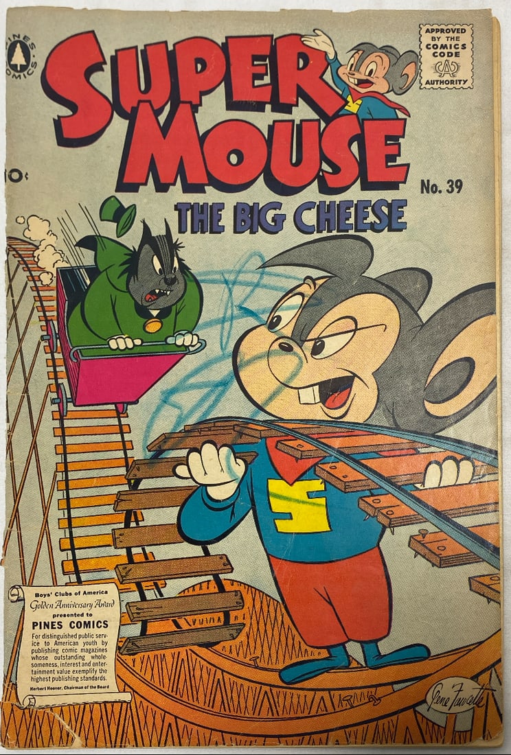 Super Mouse the Big Cheese 39 Pine Comic Book (1 of 8)