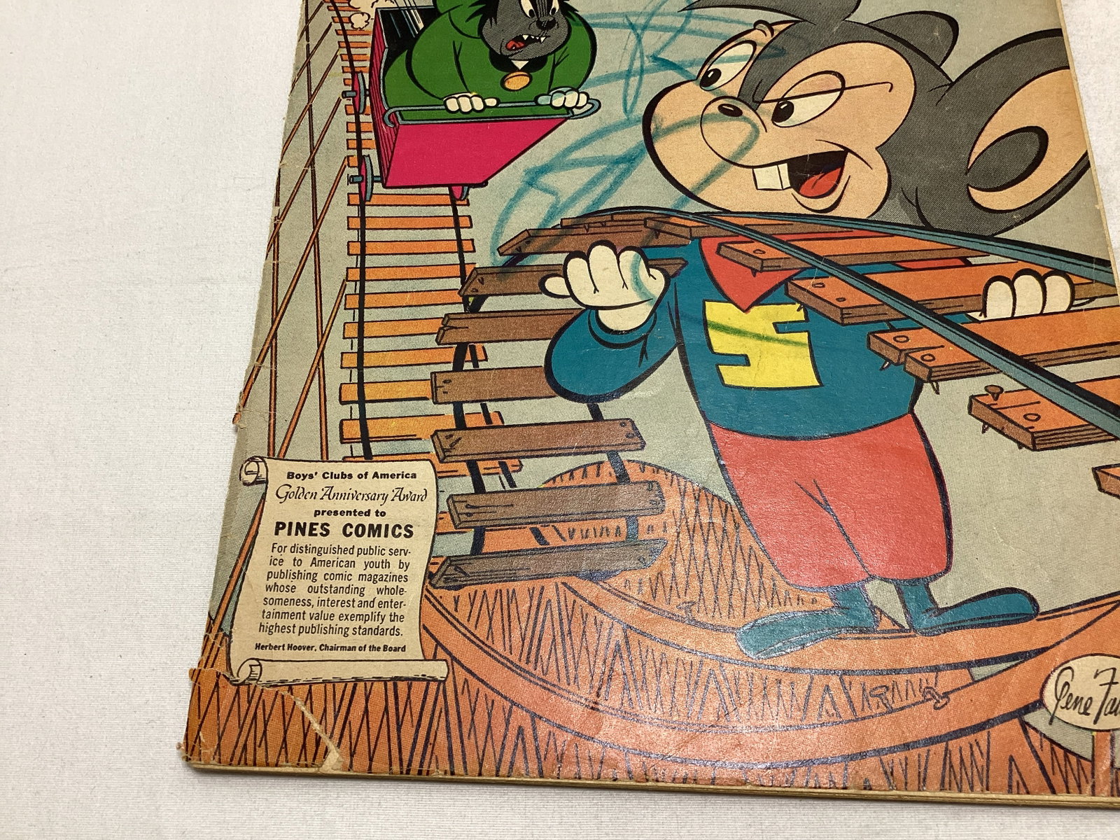 Super Mouse the Big Cheese 39 Pine Comic Book - 4
