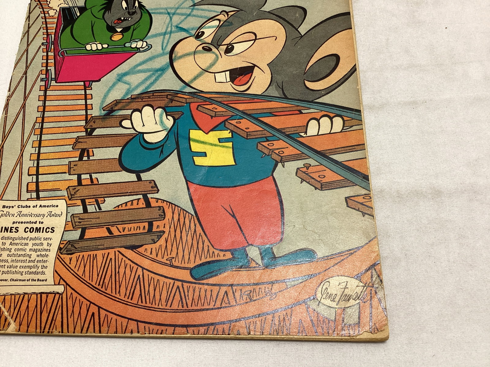 Super Mouse the Big Cheese 39 Pine Comic Book - 5