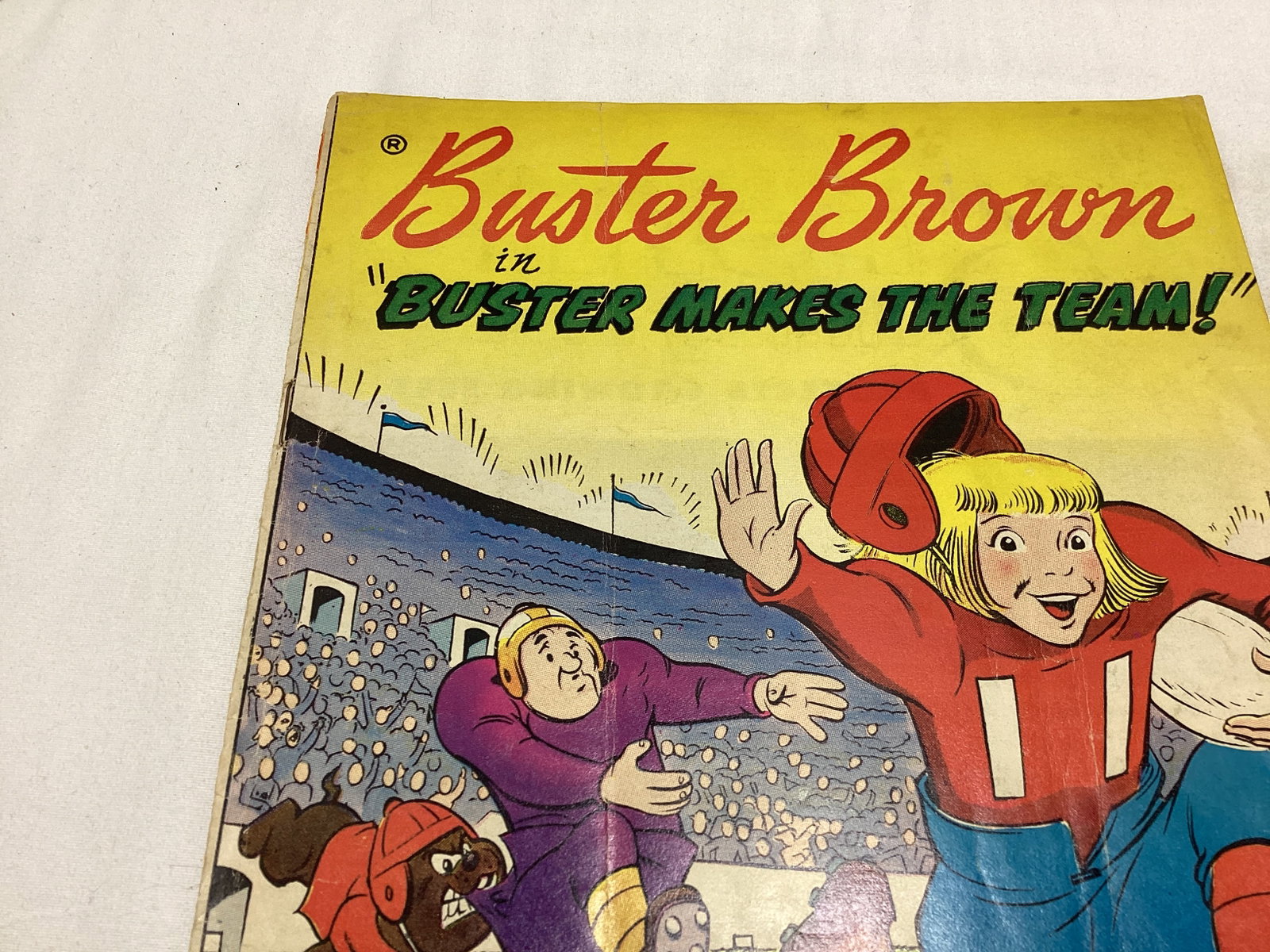 Buster Brown Makes the Team Comic Book - 2