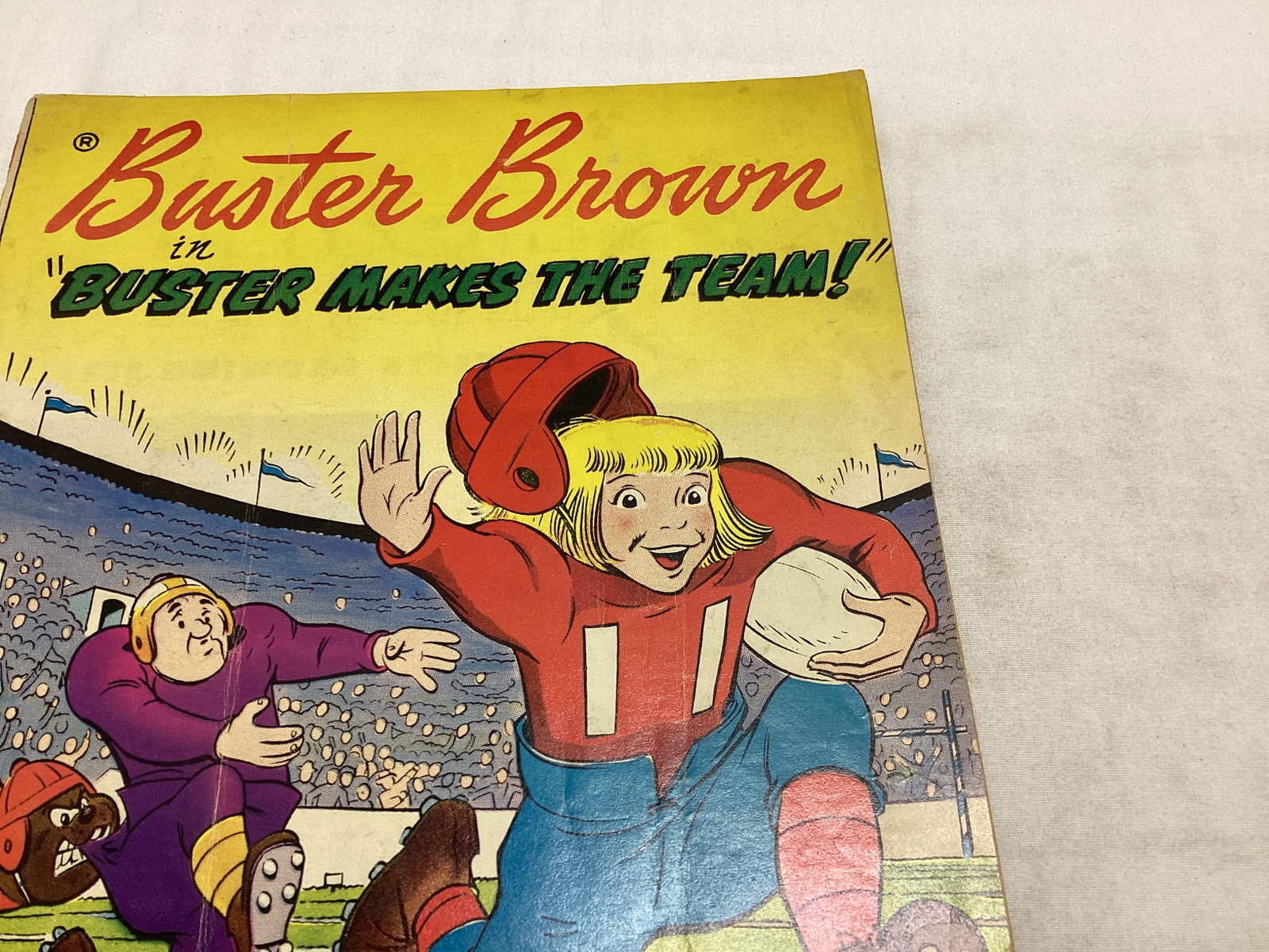 Buster Brown Makes the Team Comic Book - 3