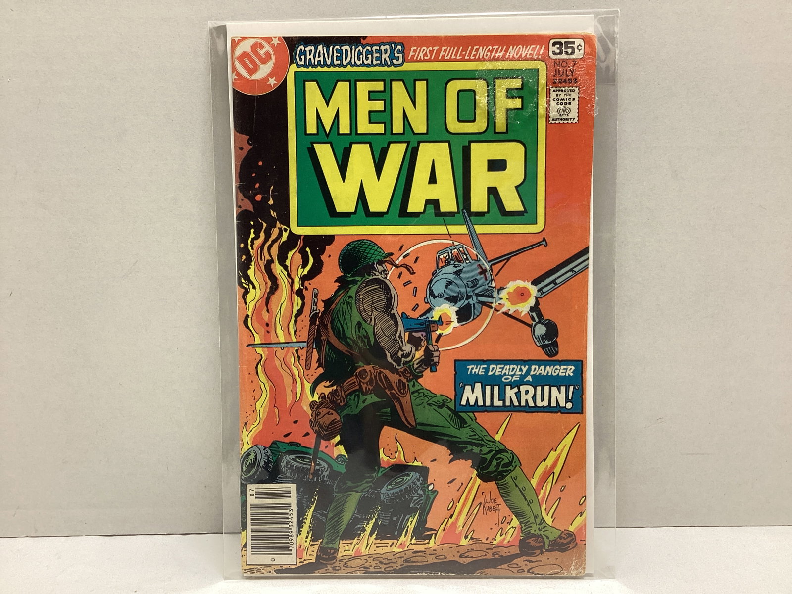 Men of War 7 DC Comic Book: 1978, Please Preview and see all photos for condition