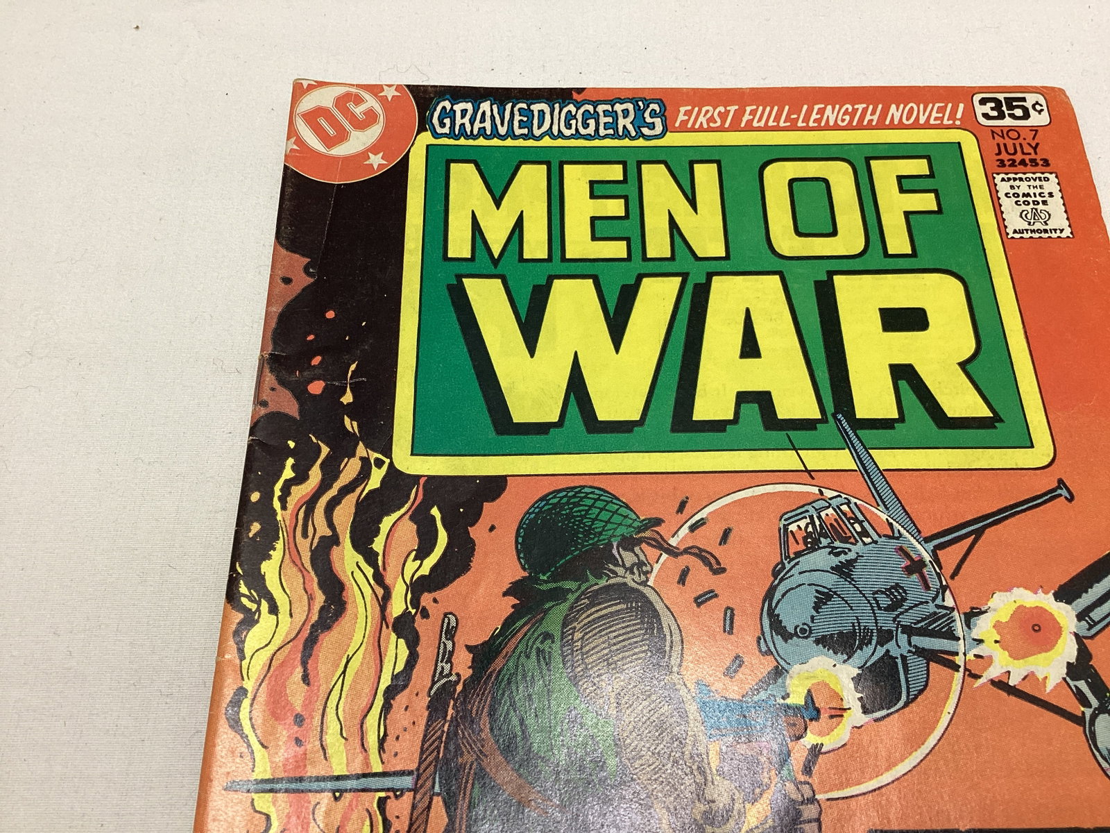 Men of War 7 DC Comic Book - 2