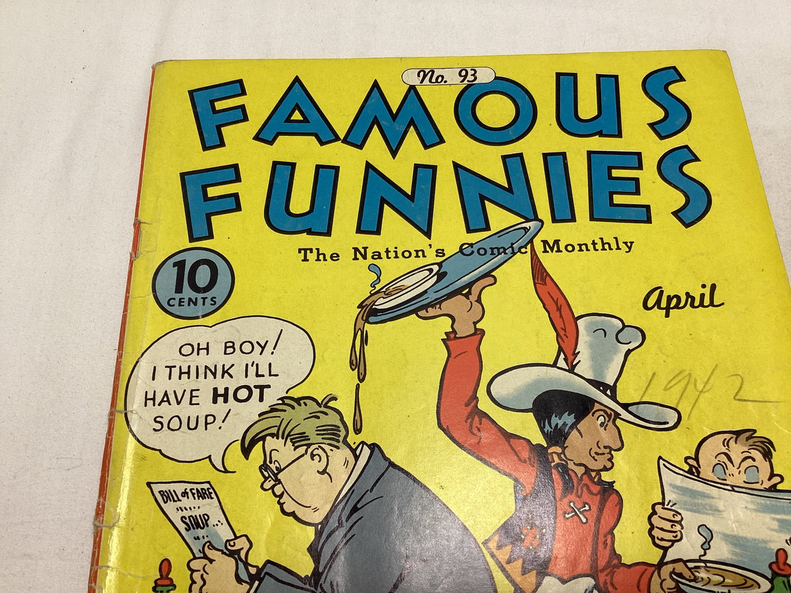 Famous Funnies 93 Comic Book - 2