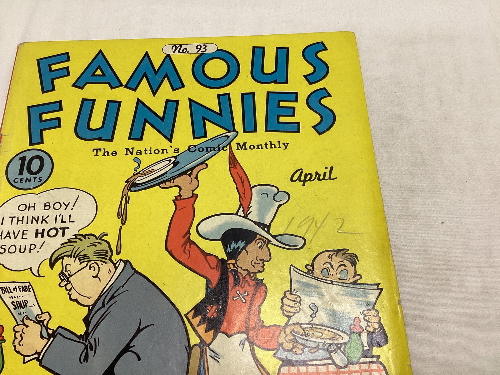 Famous Funnies 93 Comic Book - 3