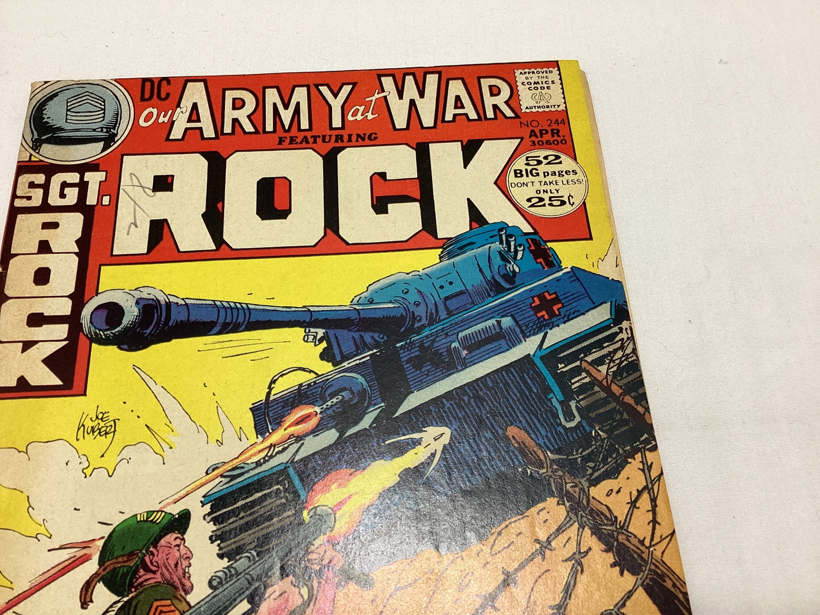 Our Army at War 244 DC Comic Book - 3