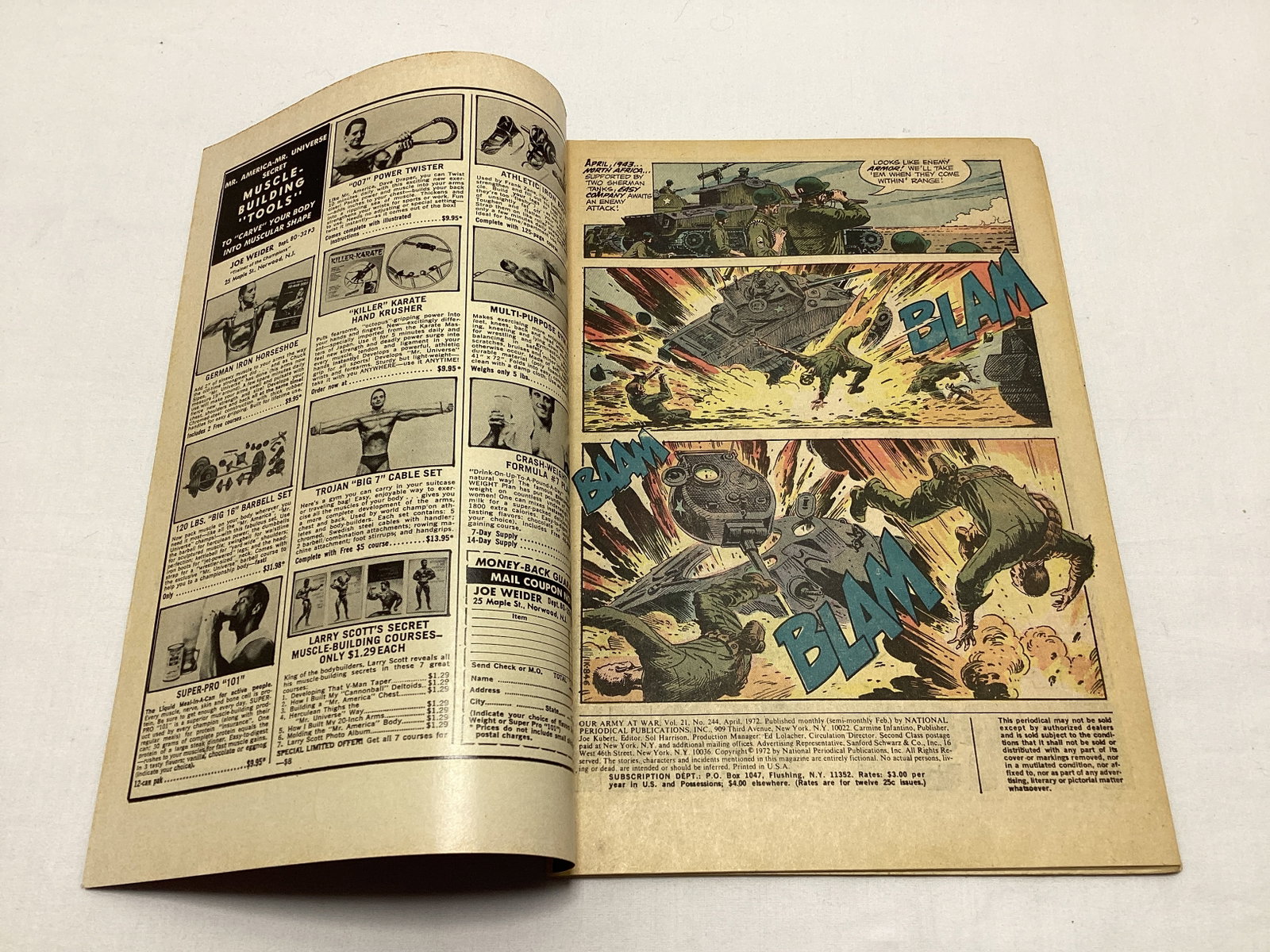 Our Army at War 244 DC Comic Book - 6