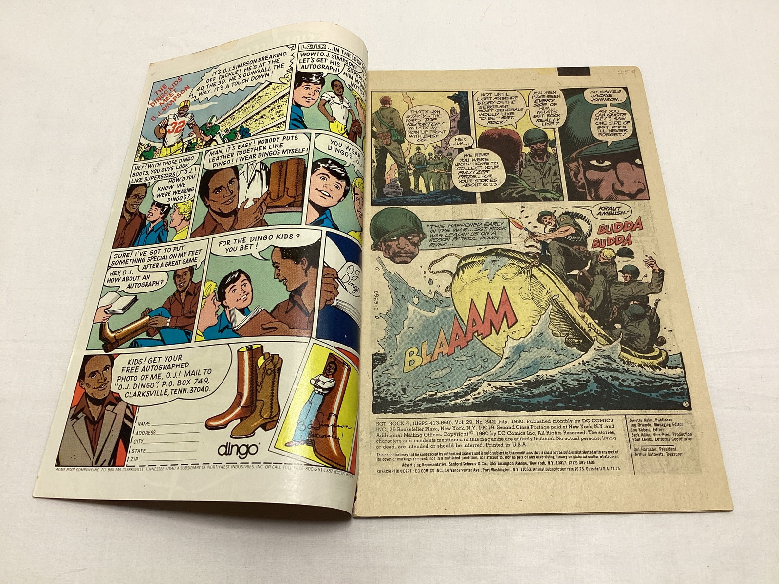 Sgt. Rock 342 DC Comic Book - 6