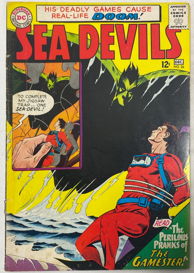 Sea Devils 26 DC Comic Book: 1965, Please Preview and see all photos for condition