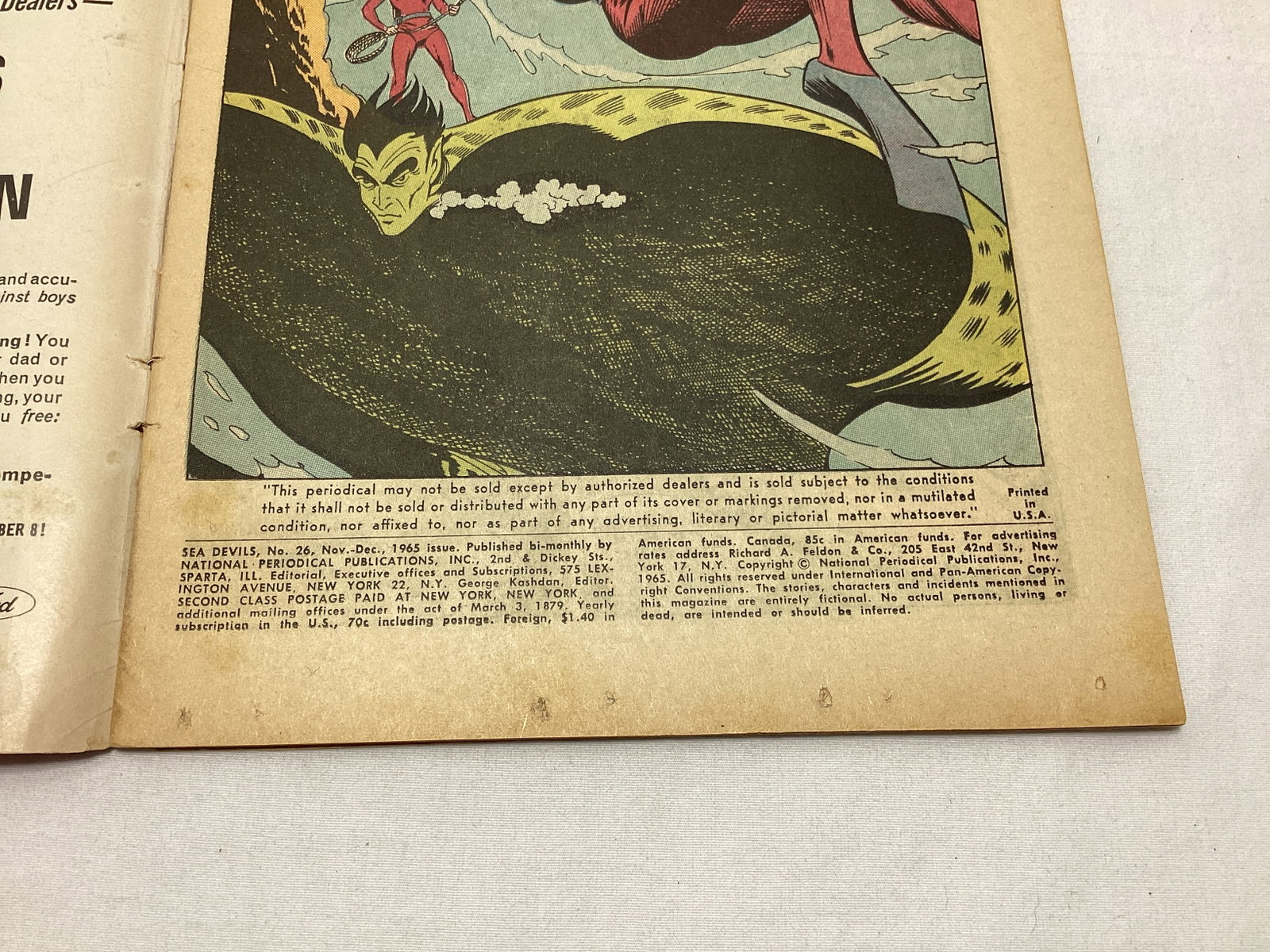 Sea Devils 26 DC Comic Book - 7