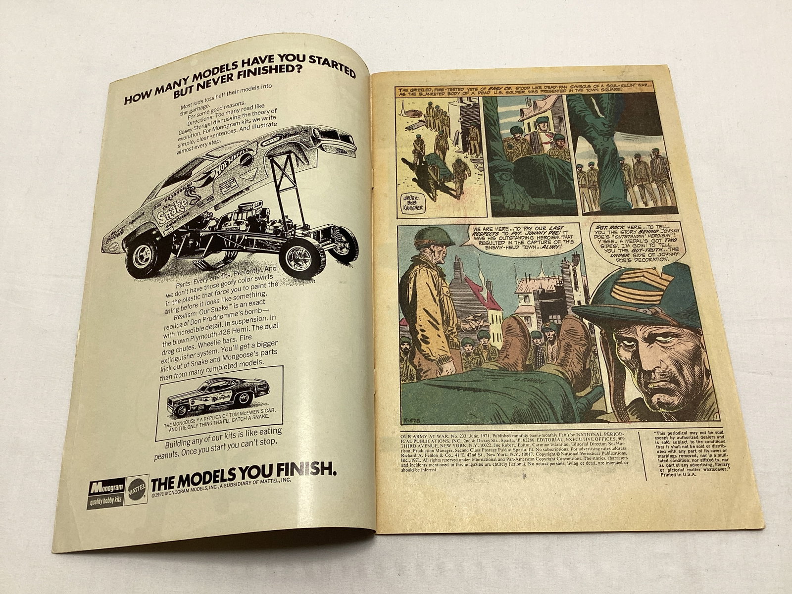 Sgt. Rock 233 DC Comic Book - 6