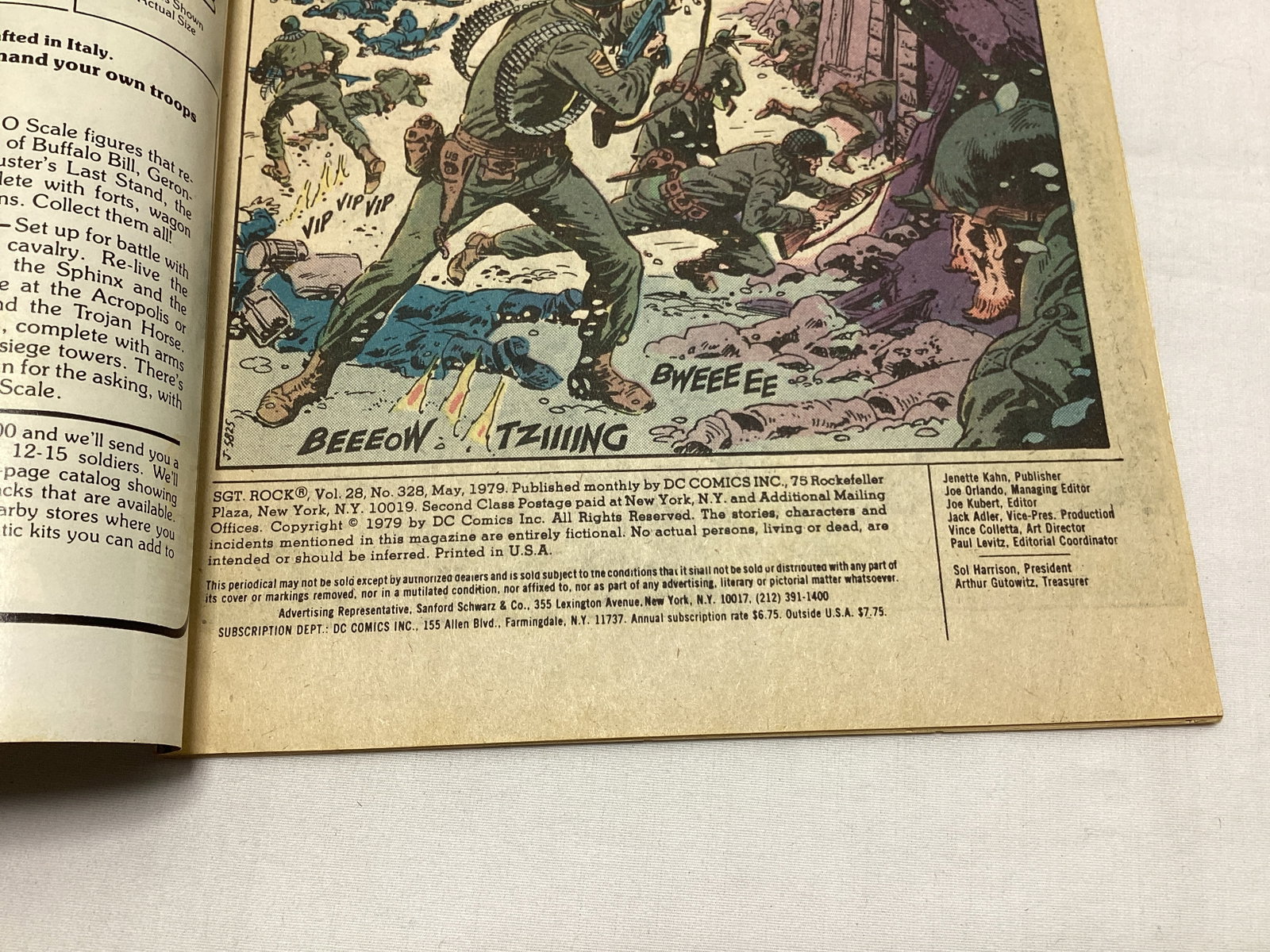 Sgt. Rock 328 DC Comic Book - 7