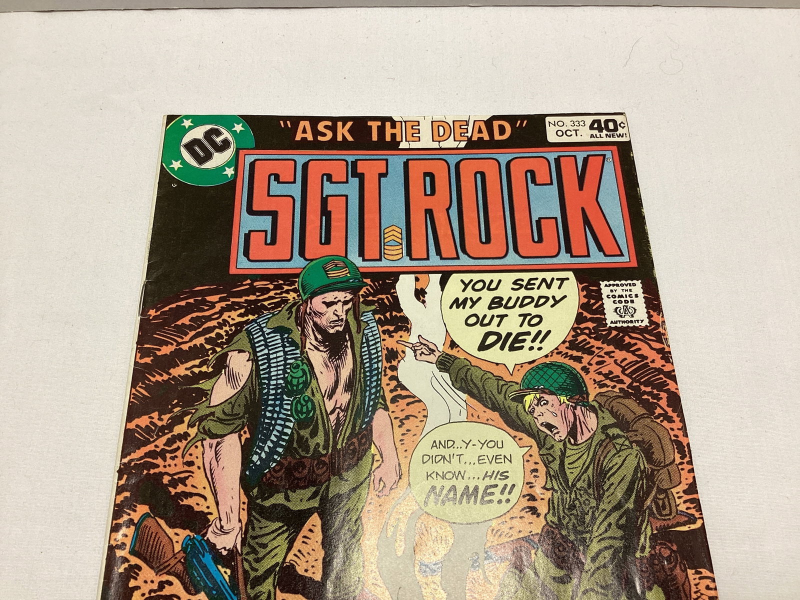 Sgt. Rock 333 DC Comic Book - 2