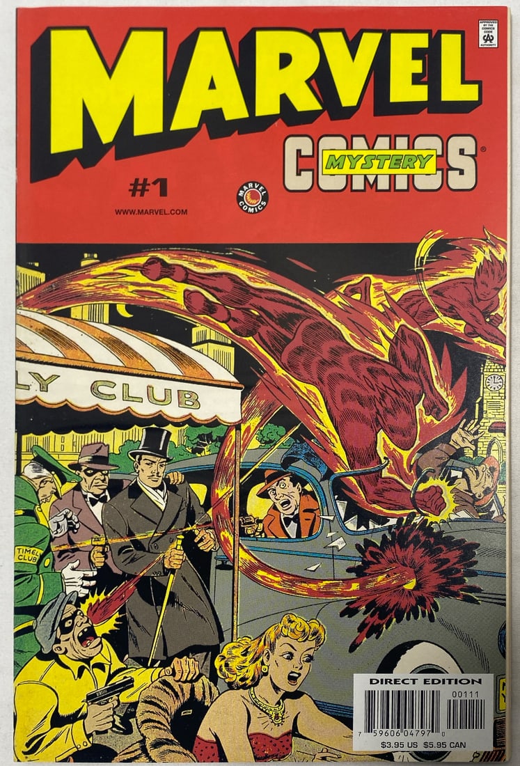Marvel Mystery Comics 1 Comic Book: 1999, Please Preview and see all photos for condition