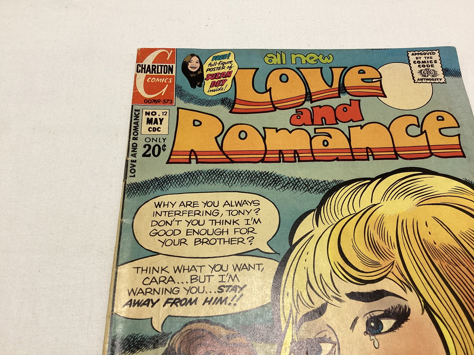 Love and Romance 12 Charlton Comic Book - 2