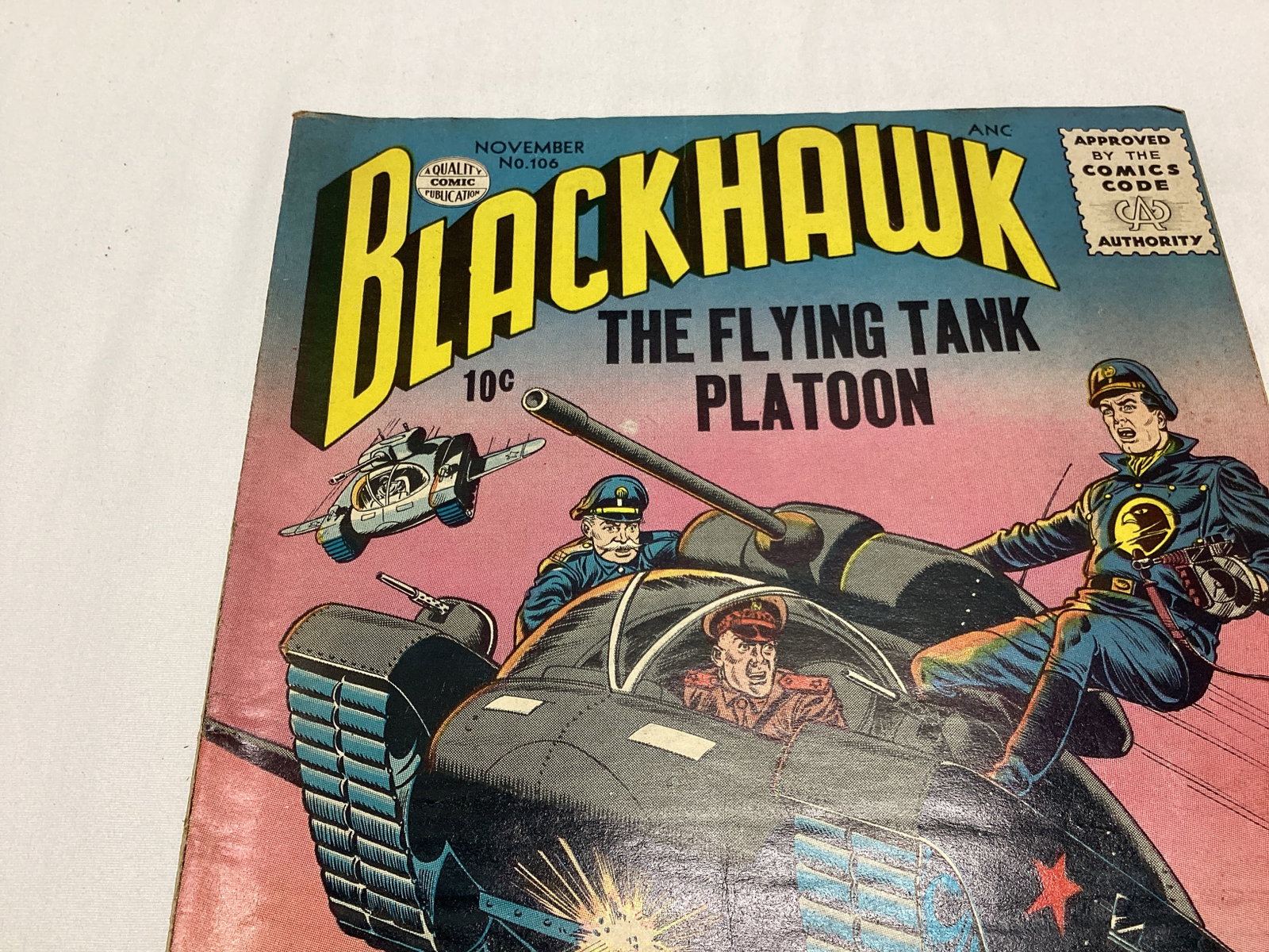 Blackhawk 106 Quality Comic Book - 2