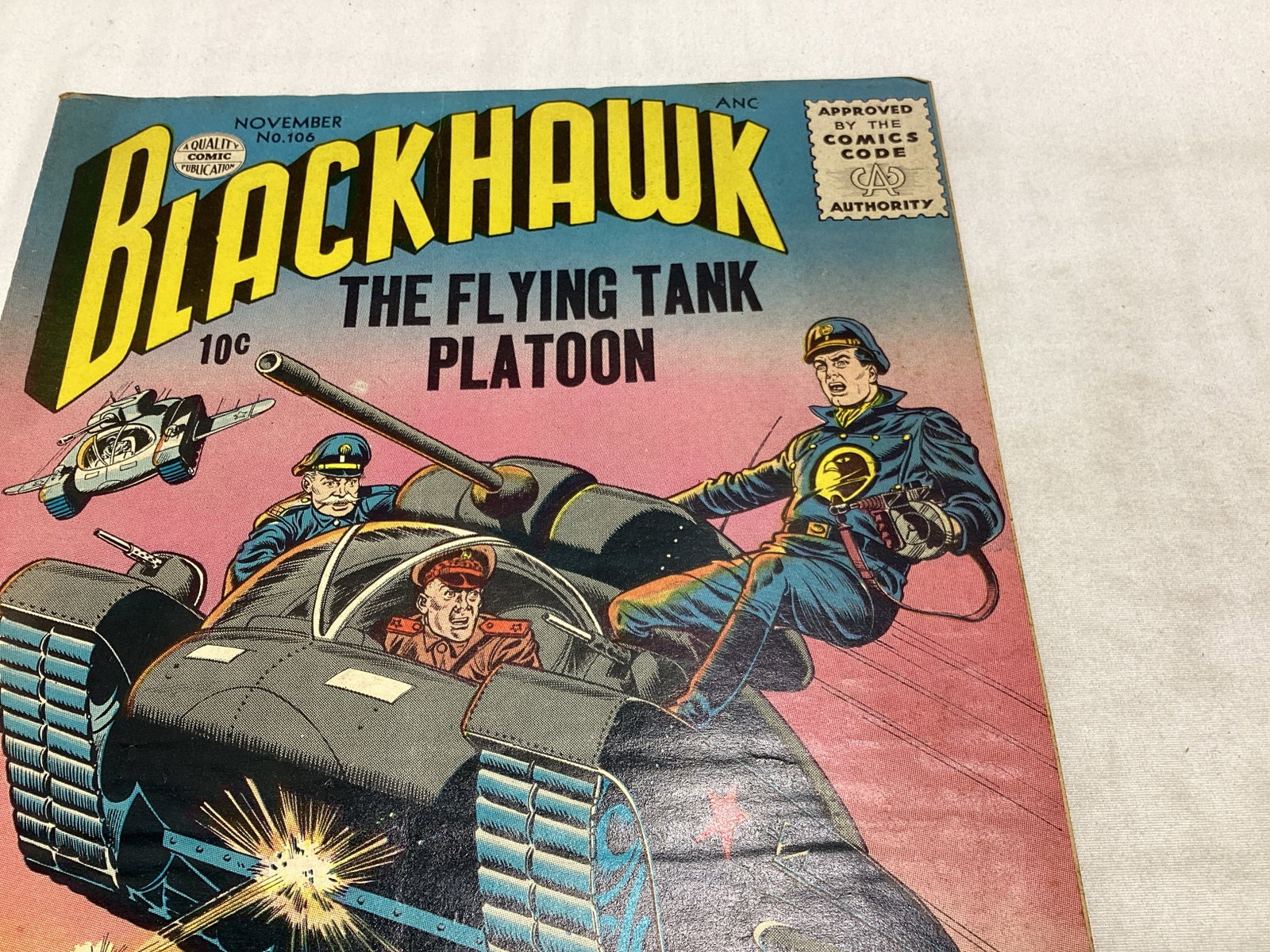 Blackhawk 106 Quality Comic Book - 3