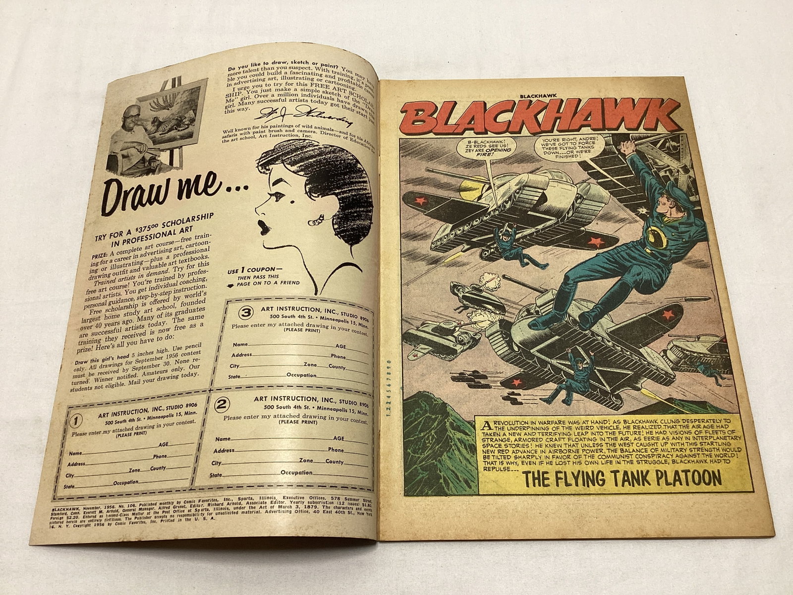 Blackhawk 106 Quality Comic Book - 6