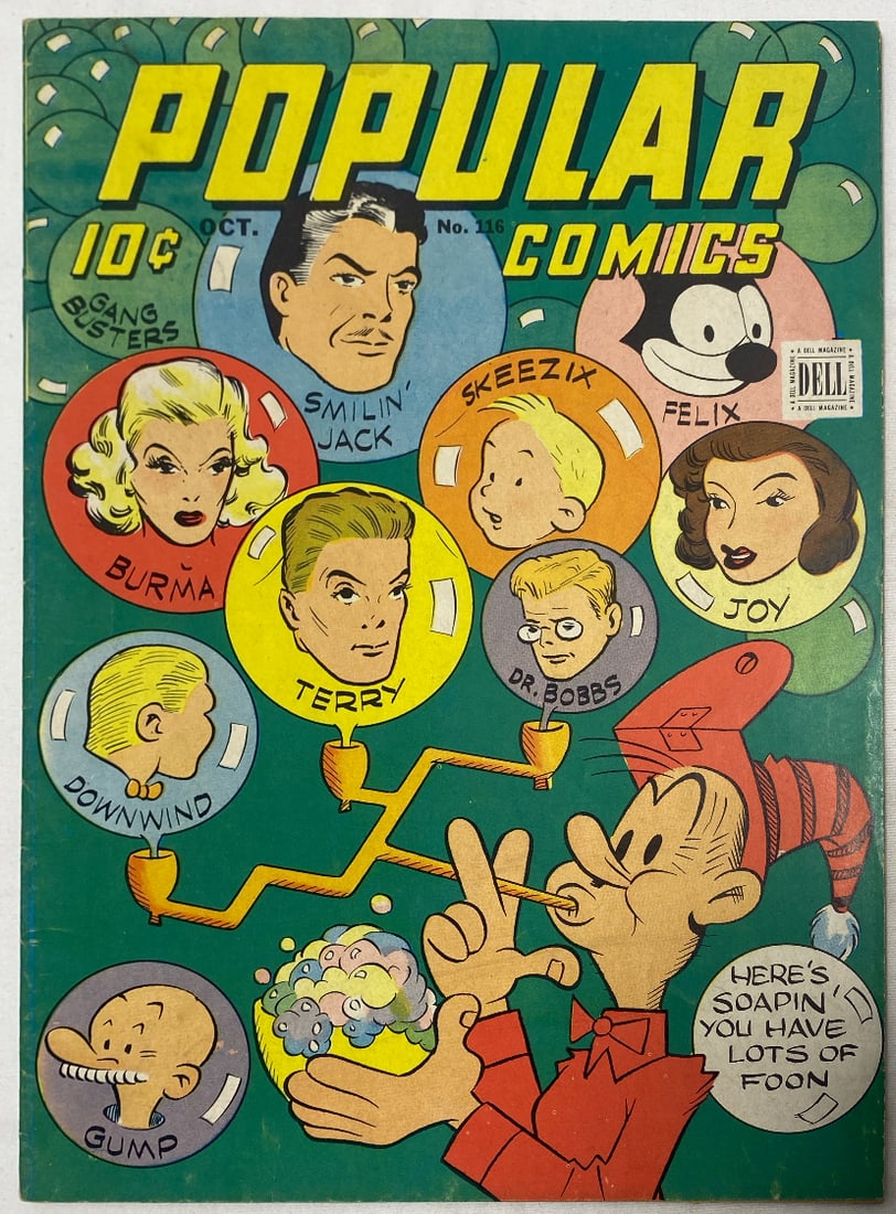 Popular Comics 116 Dell Comic Book (1 of 8)