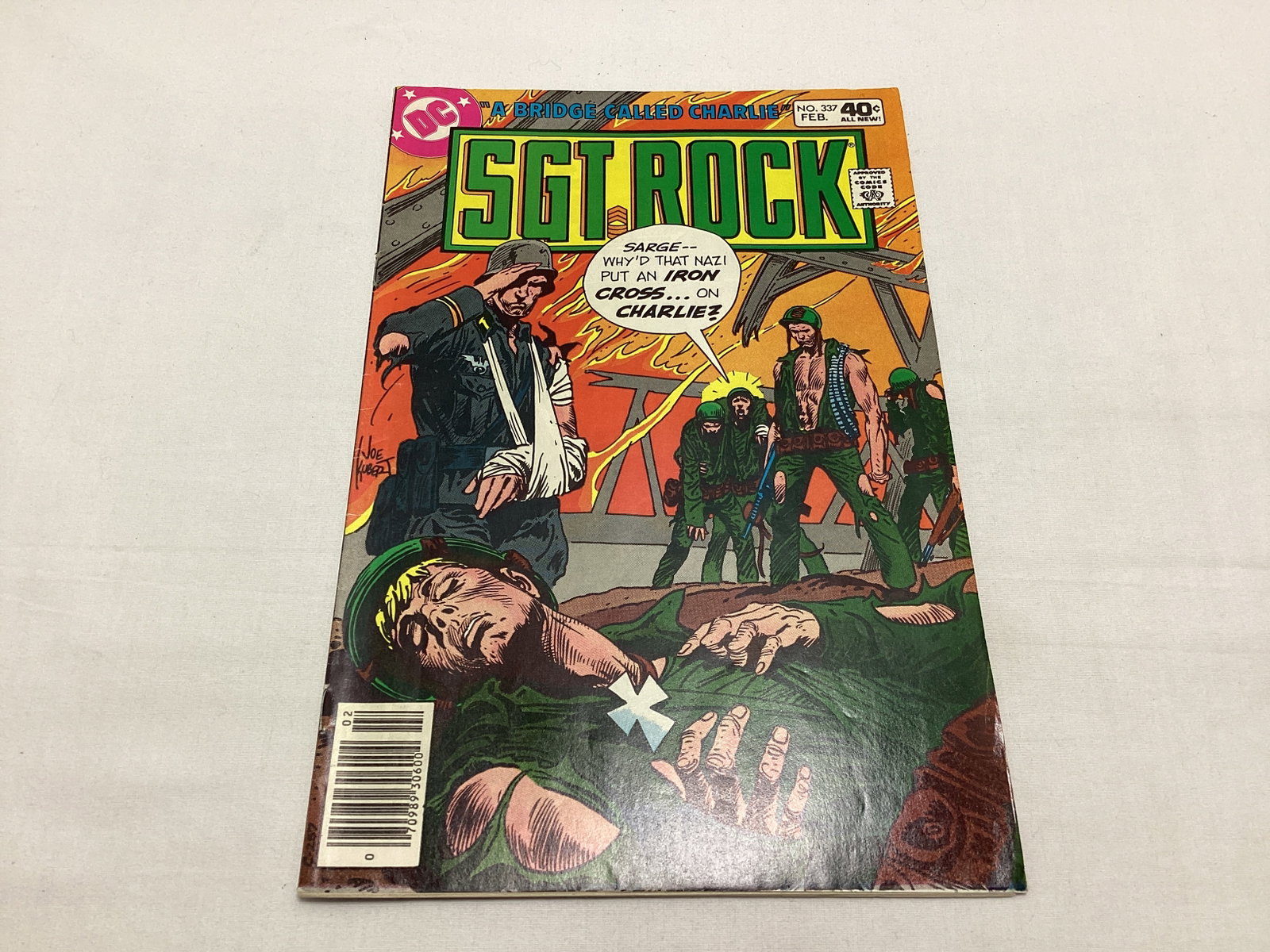 Sgt. Rock 337 DC Comic Book: 1980, Please Preview and see all photos for condition